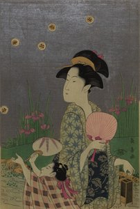 萤火虫，1793（彩色木刻）